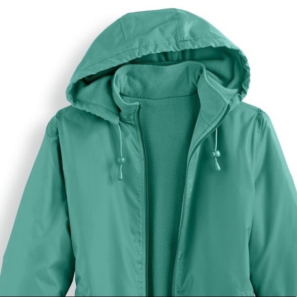 RED STORM JACKET WINDBREAKER FLEECE - Picture 5 of 5